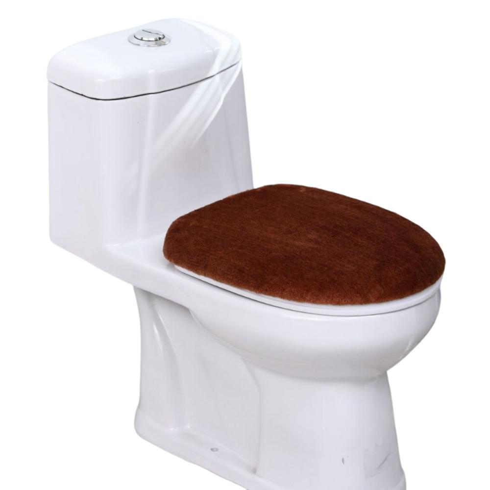 Warm Toilet Seat Cover Thickened WC Cover Easy Install Toilet Lid Cover  Bathroom Decorative