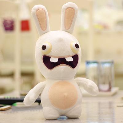 Funny Dog Toys Pet Puppy Chew Squeaker Squeaky Plush Sound Toy Crazy Rabbit Stuffed cotton bite Squeaking Toy for small dog