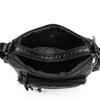 Кожаная сумка для женщин, большая вместимость, модная сумка через плечо, однотонная сумка