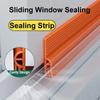 2/4 м Ветрозащитная уплотнительная лента для раздвижных окон, защита от насекомых, уплотнитель, защита от сквозняков