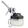 Airbrush Cleaning Pot Glass Air Brush Holder Clean Paint Jar Bottle Needle