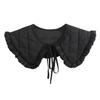 Women Thick False Collar Shawl Padded Quilted Plaid Texture  Necklace Scarf Winter Capelet Neck Cover Warmer Dropshipping