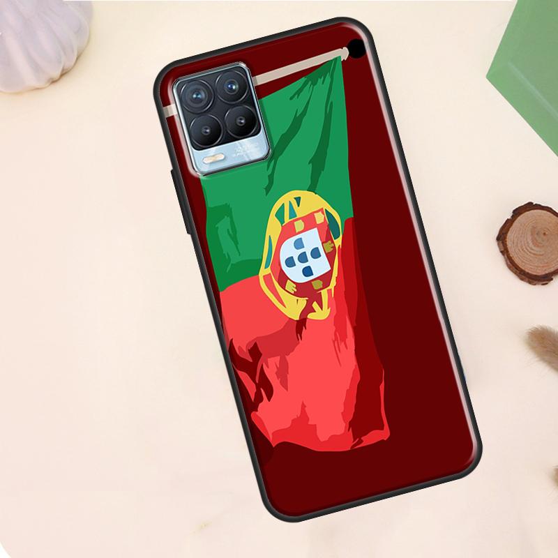 Portugal Flag Case For Realme 15 Pro GT7 GT6 C75 C65 C67 C61 C53 C55 C51 C35 C63 C71 11 12 13 14 Pro Plus
