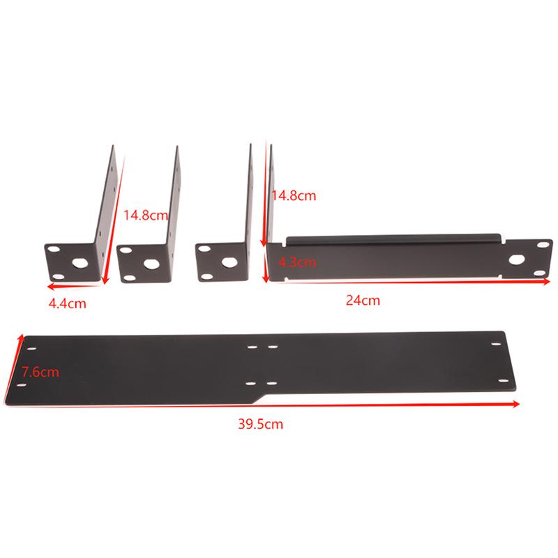 Rackmount Rack Metal Frame For Wireless Microphone System For QLXD QLXD4 ULXD ULXD4 SLXD