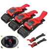 3Pcs Motorcycle Bike Plastic Quick Release Helmet Pull Chin Strap Buckle Clip
