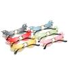 2020 Trend Flame Sunglasses, Men'S And Women'S Metal Frameless Street Sunglasses, Wide-Brimmed Glasses