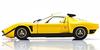 Kyosho Оригинальный масштаб 1/18 Lamborghini Miura SVR Желтый/Черный Готовое изделие
