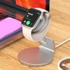 Aluminum Zinc Zinc Alloy Watch Charging Dock Station Stable Watch Charging Holder  Nightstand