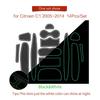 Для Citroen C1 2005 - 2014 Противоскользящий коврик в слот ворот, подставка для чашки, накладка в паз двери, нескользящие коврики, подставки, аксессуары для интерьера автомобиля