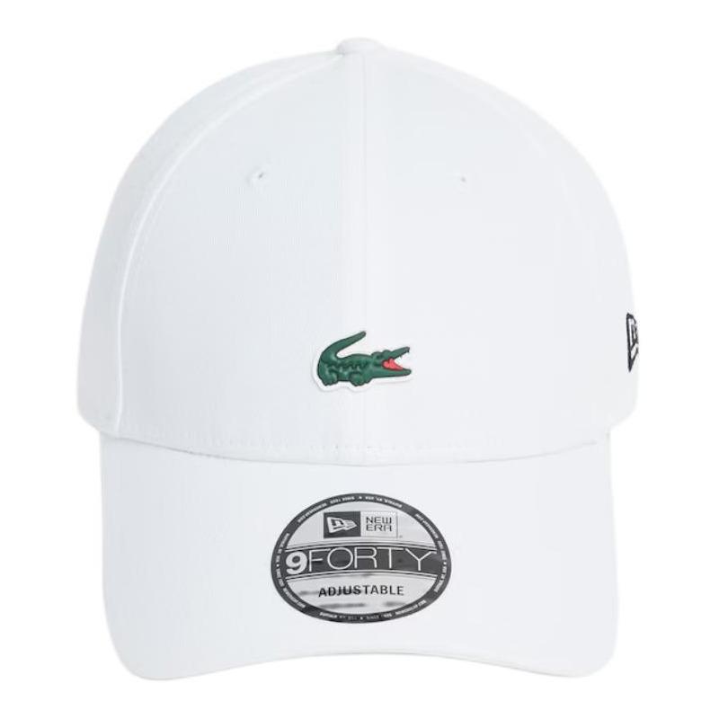 Lacoste Хлопковая бейсболка New Era с логотипом спереди для мужчин, разноцветная, Спортивная, Мультиколор, RK7305-56G