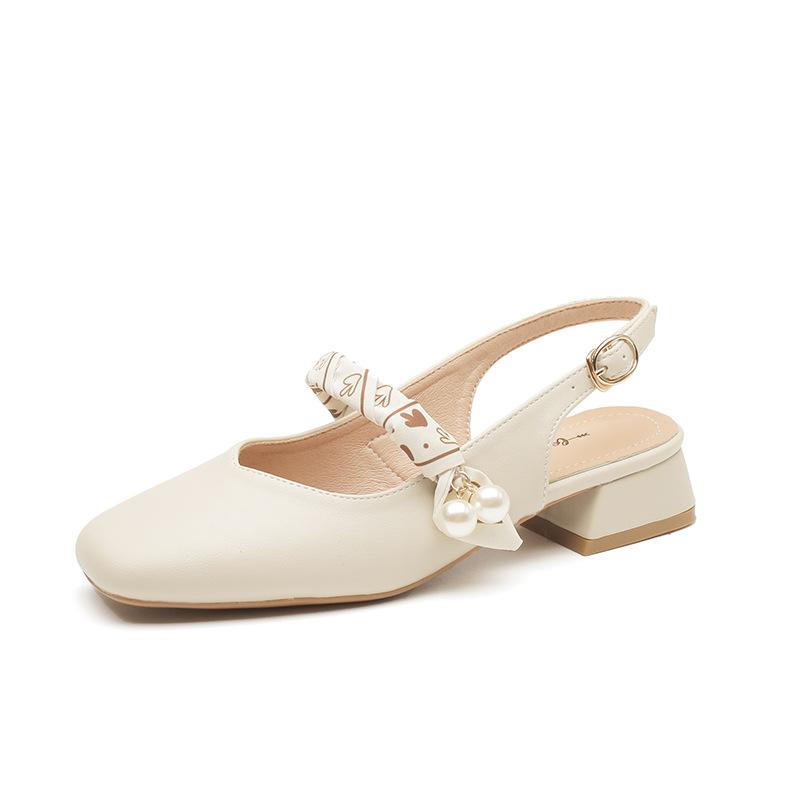 Туфли Мэри Джейн на низком каблуке с квадратным носком и ремешком с пряжкой, женские профессиональные туфли