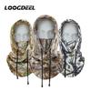 Loogdeel Зимняя маска для лица, грелка для шеи, капюшон, ветрозащитная, термозащита для головы, шапки бини, бандана, теплая флисовая балаклава для мужчин