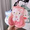 Коралловое флисовое полотенце для рук, симпатичная мультяшная плюшевая салфетка для уборки, супер впитывающая мультяшная вытирающая подвесная салфетка для кухни и ванной комнаты