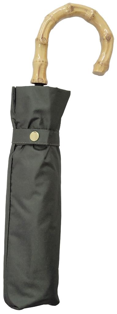 Легкий Складной Солнечный и Дождевой Зонт 55см Внутренний УФ Стильный Бамбуковый Хаки Женский Зонт, Защита, Спицы, Покрытие, 99.9% Защита, Защита UPF50+,