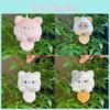 Cute Cat Super Plush Charm With Squeaky Noise Ideal For Bags And Accessories Key