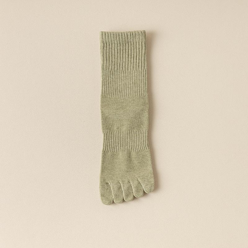 1 пара женских носков с пятью пальцами на весну, в японском стиле, однотонные, женские спортивные носки с раздельными пальцами, каваий, хлопок, Харадзюку, носки с пальцами