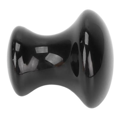 Инструмент для массажа из обсидиана в форме гриба, массажный камень для лица Гуаша для медитации и СПА-релаксации