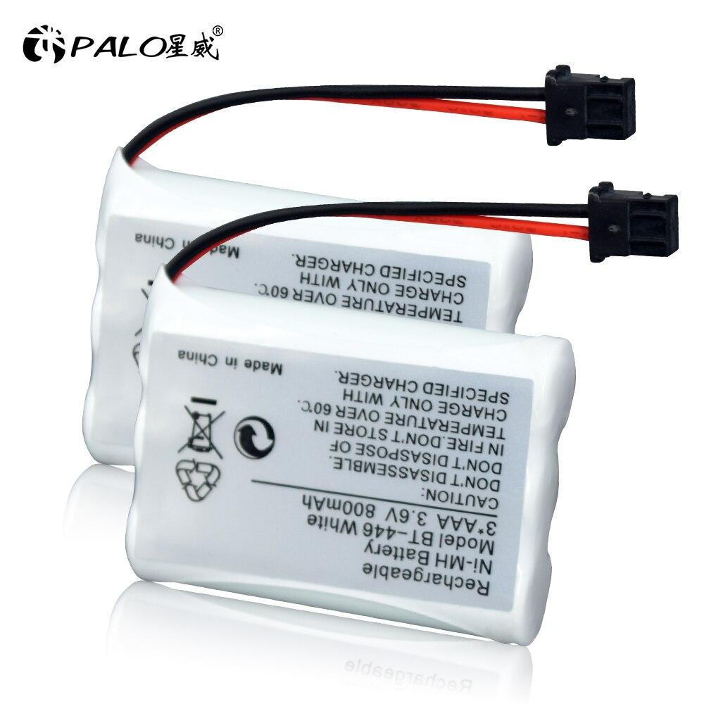 800mAh 3.6V NI-MH Home Cordless Phone Rechargeable Battery For Uniden BT-446 BT446 ER-P512