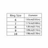 Elegant Flower Crystal Ring Light Luxury Finger Jewelry Sweet Rhinestone Ring  Girls