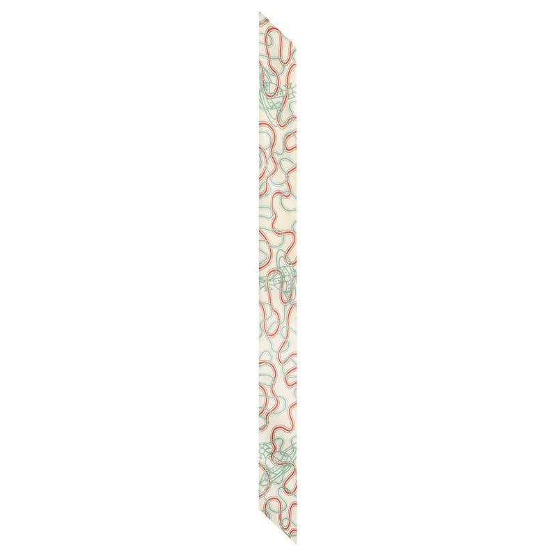 Vivienne Westwood Decorated with flowers and spheres, silk scarf, women's, multicolor Ivory 81030006-W00X2-N443