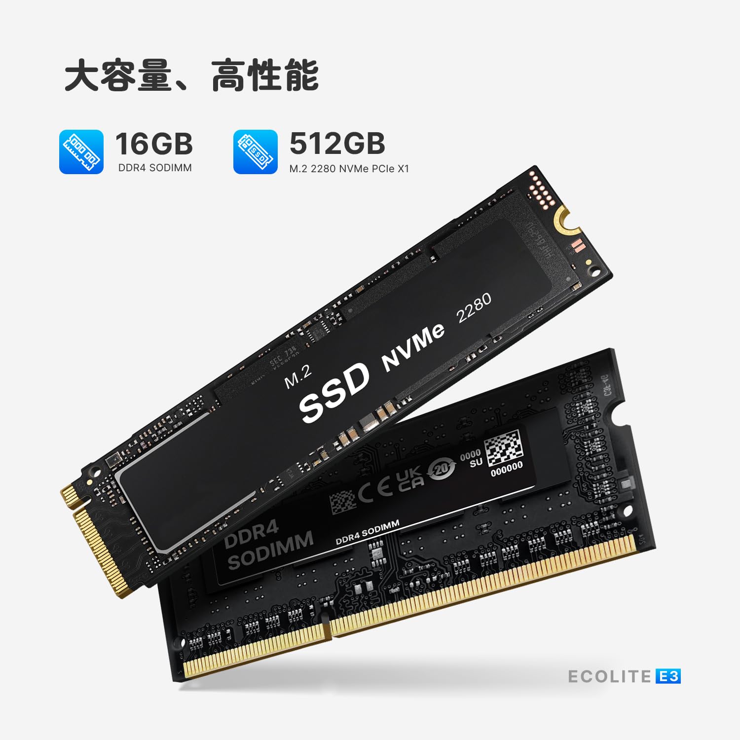 Мини-ПК BOSGAME ECOLITE Series E3 N150 MiNipc 16 ГБ 512 ГБ NVMe