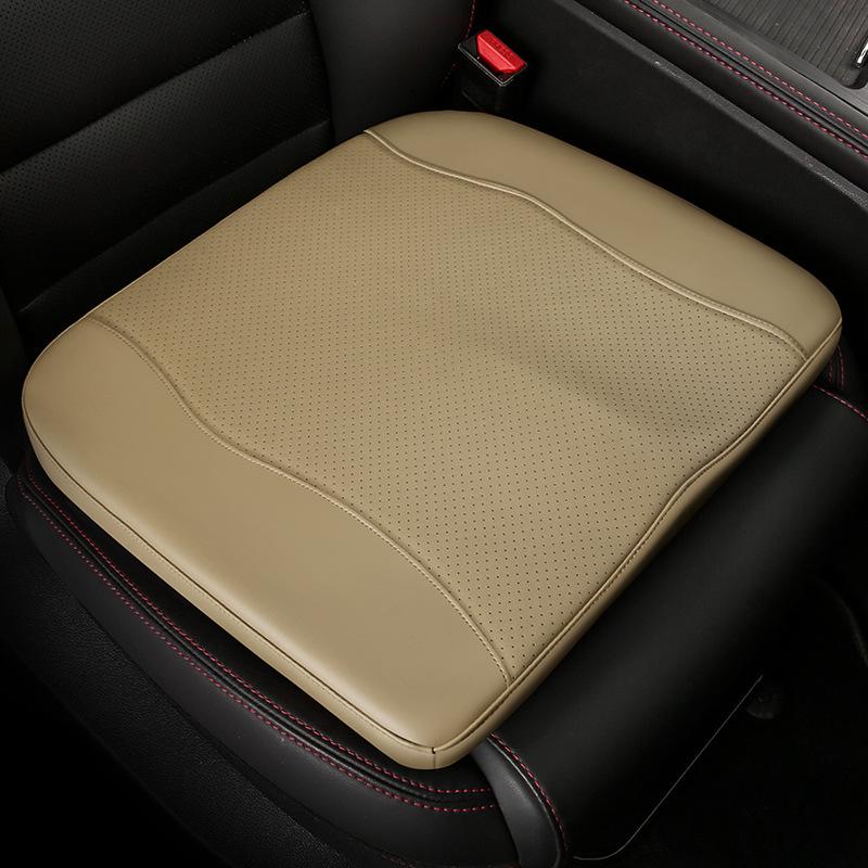 Cross-Border Memory Foam Car Seat Cushion - Matte, No Decoration, Bread Edge Design