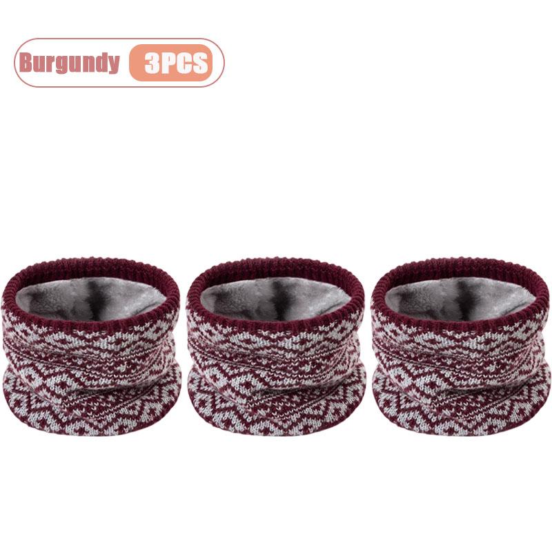 1-6PCS Outdoor Riding Neck Warmer Fleece for Fall and Winter Cold Proof Windproof Neck Guard Christmas Gift Neck Brace