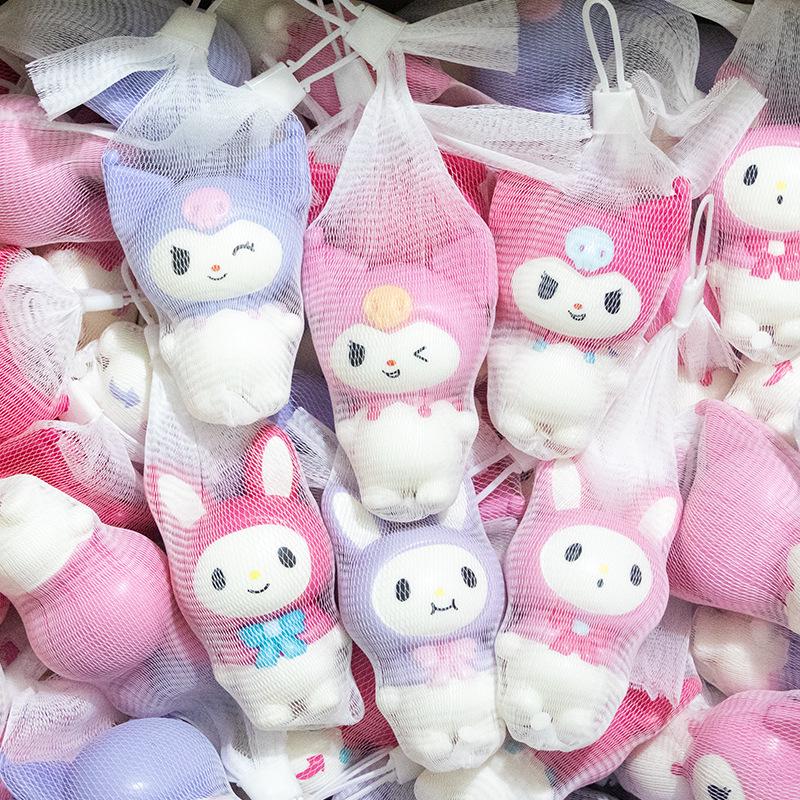 Кукла-яйцо Sanrio с эффектом медленного восстановления (Squishy) - Игрушка для снятия стресса и украшение в подарок студенту.