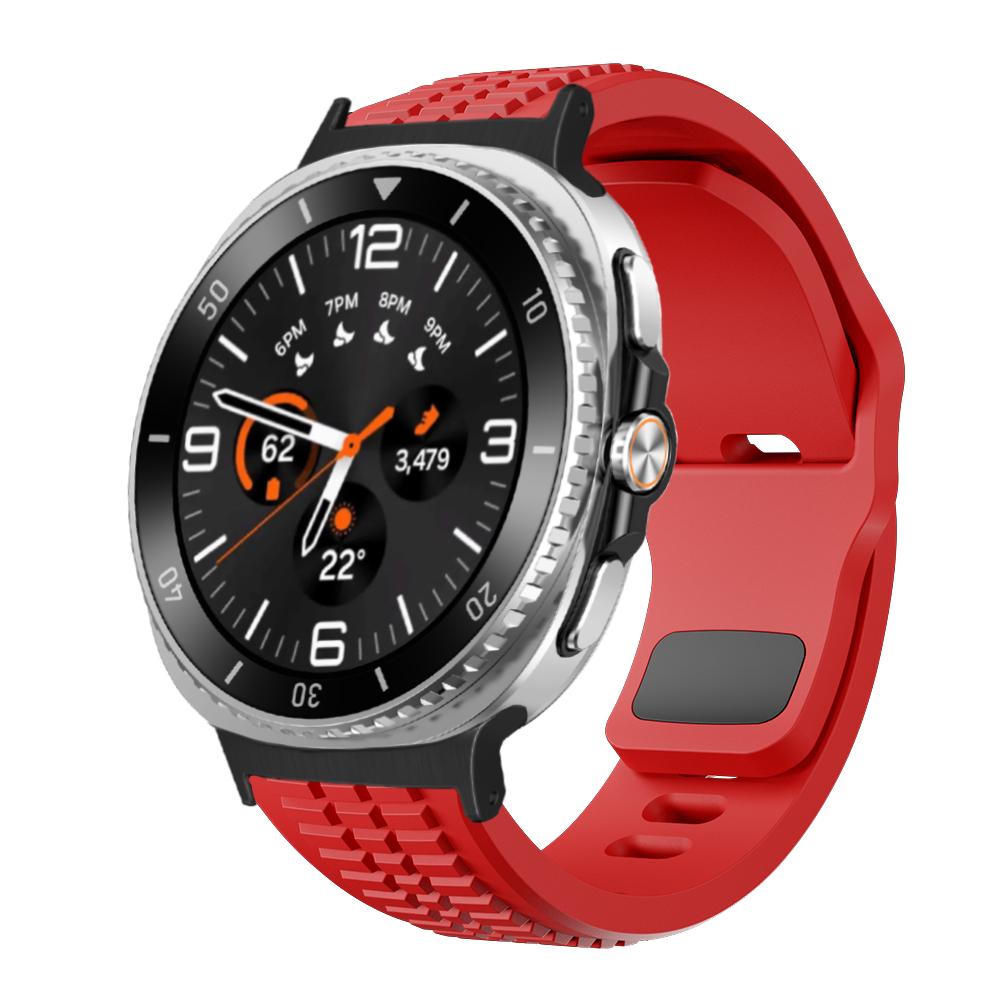 Силиконовый спортивный ремешок для Samsung Galaxy Watch Ultra 2025 47 мм 8 Classic 46 мм Мягкий ремешок для SAMSUNG GALAXY 8 40 мм 44 мм Ремешки