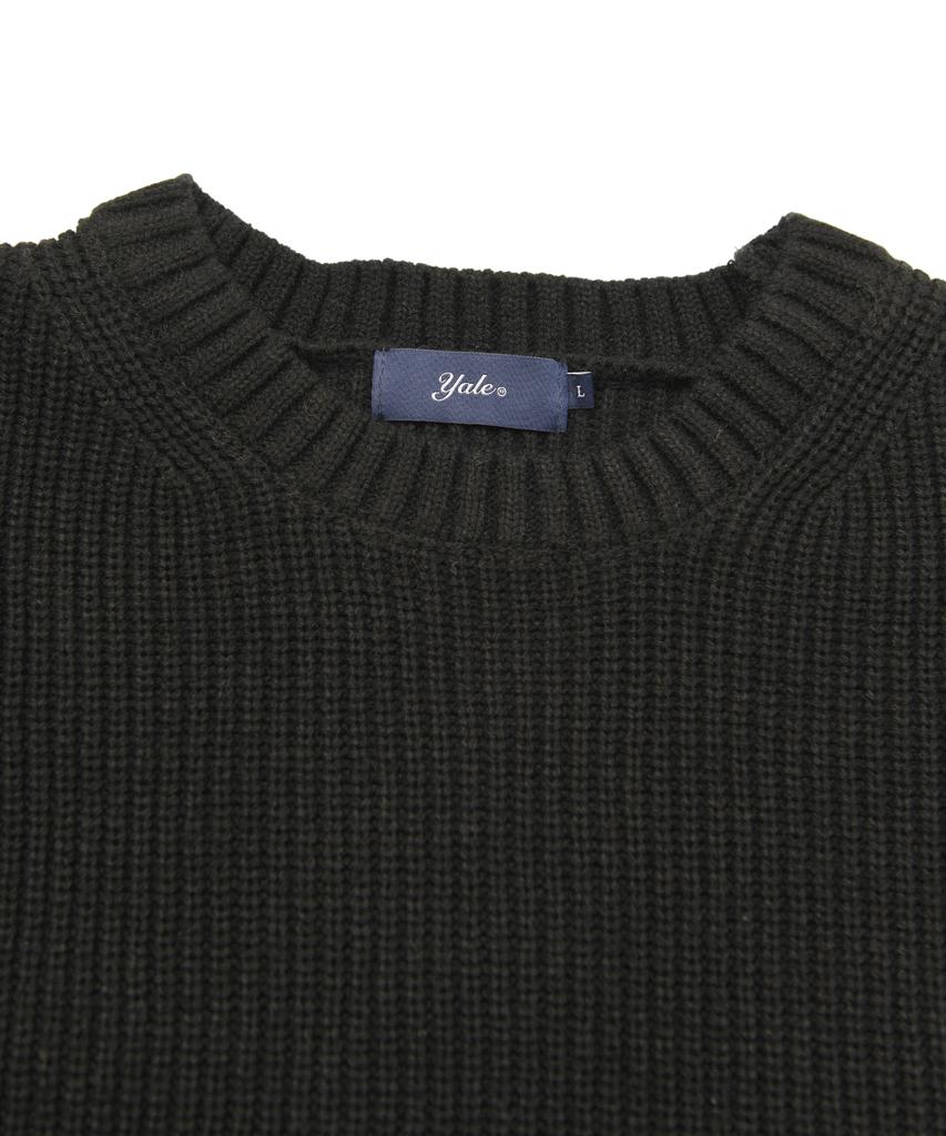 YALE Cozy Round Knit_Black