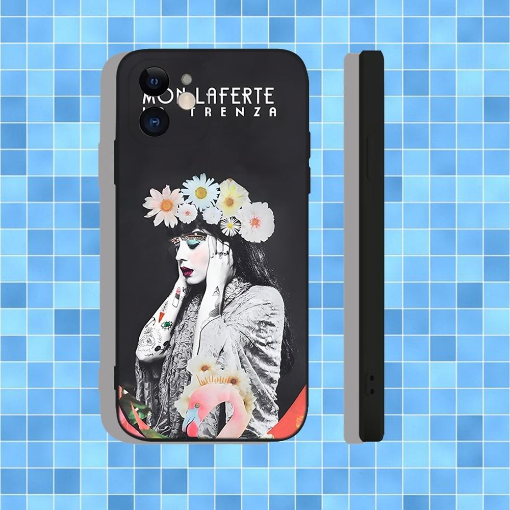 Mon Laferte Autopoietica Phone Case For iPhone 16,15,14,13,12,11,Pro,Max,Plus,X,XS,XR,SE,8,7,Mini,Soft Silicone Black Case
