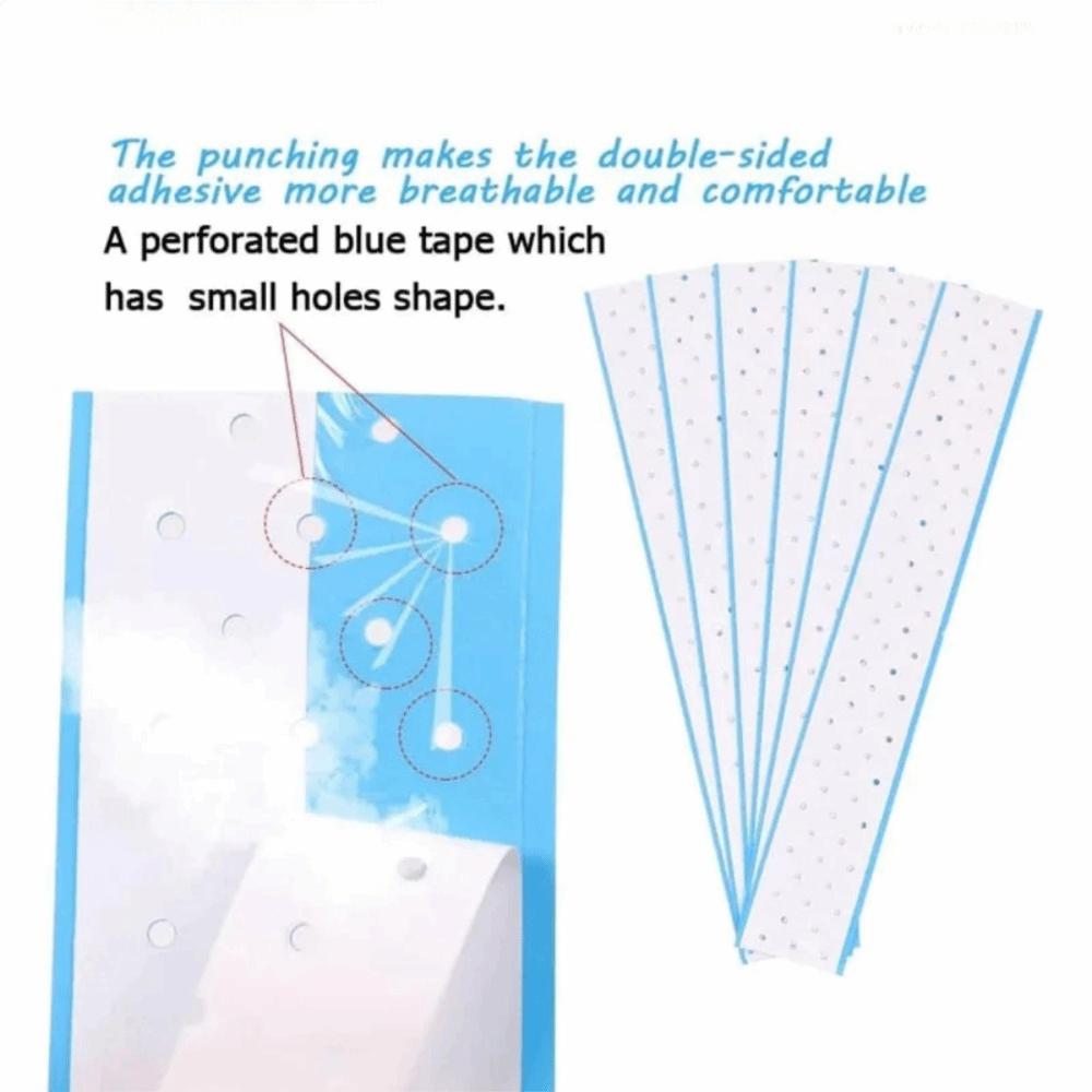 10pcs No-shine Lace Wig Tape Waterproof Wig Adhesive Tape Hair System Tape  for Lace Wigs/Toupee