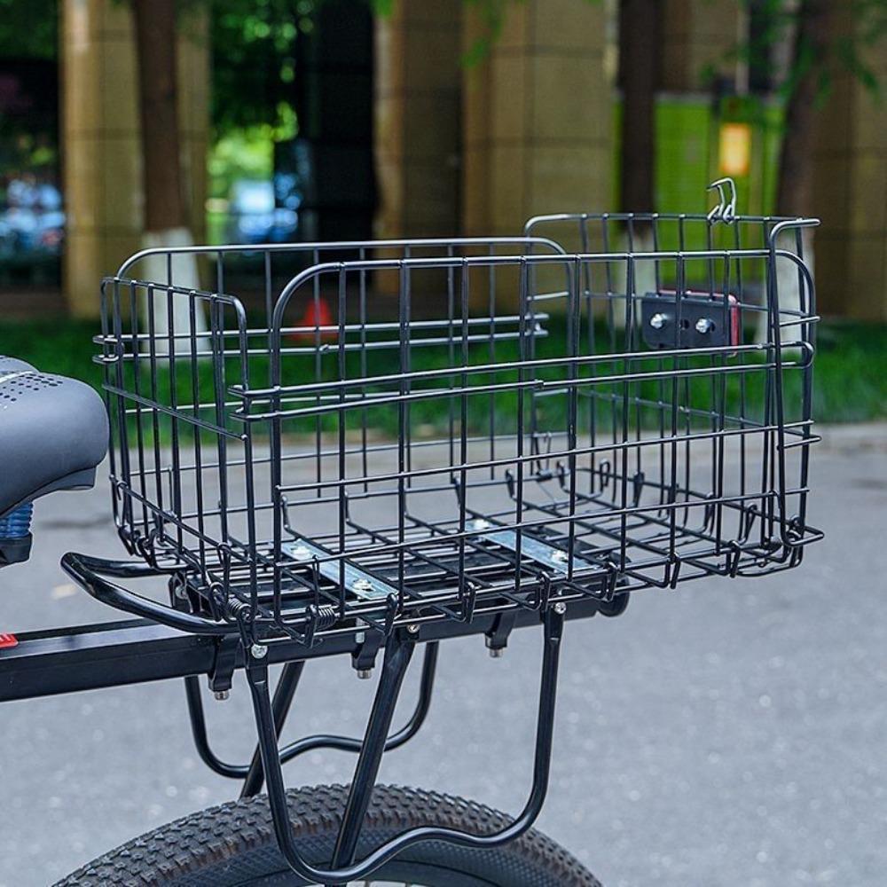 Durable Mountain Bike Rear Rack Cycling Carrying Backpack  Children's Folding Bike Accessories