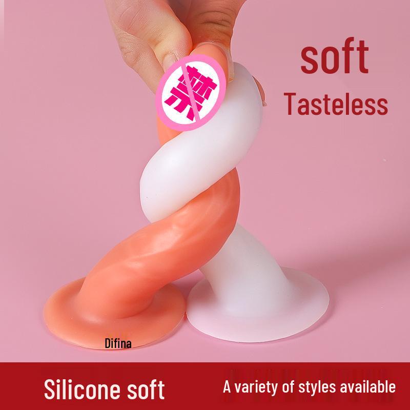Ultra-Soft Realistic Silicone Dildo: Odorless Female Pleasure Stick