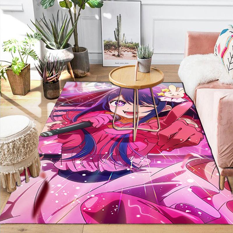 Ai Hoshino Rug Floor Mat for Living Room or Bedroom Soft and Comfortable Carpet a Gift for Birthday and Holiday.NFF0928363