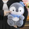 New Fish Holding Penguin Plush Toy Doll Children's Big Doll Gift Grab Doll Exchange