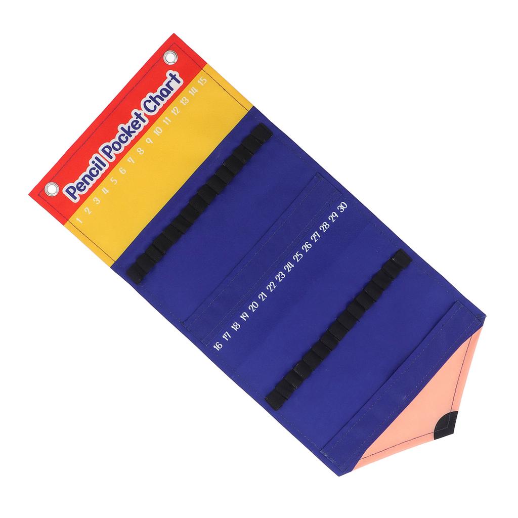 Настенный карманный органайзер для карандашей, классный диспенсер для карандашей, держатель, настенный карман для детей, учителей, школьное хранение