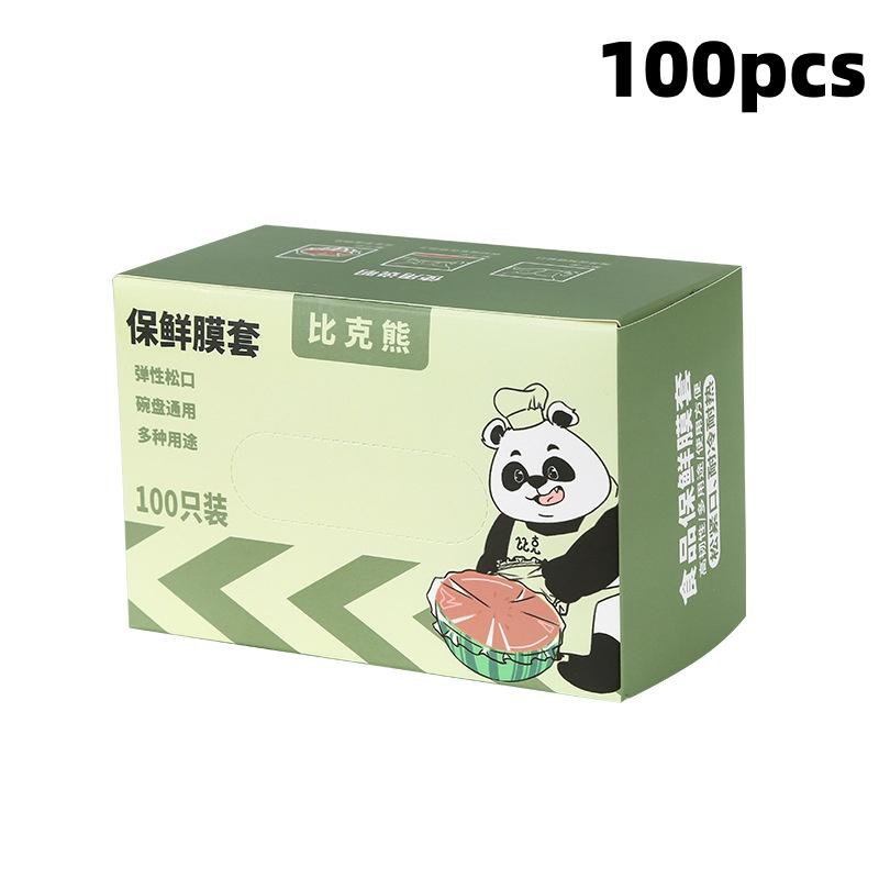 100/200/300Pcs Disposable Food Cover Wrap Bowel Cover Food Grade Fresh-keeping Plastic Bag Reusable Kitchen Storage Accessories