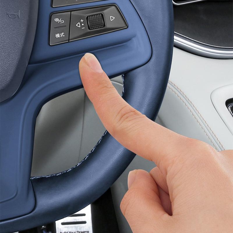 Для BYD Sealion 6 Seal U Song Plus DM-i EV 2024 2025 Декоративная наклейка-рамка на руль Модификация интерьера