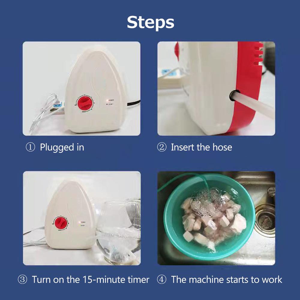 Ozone Sterilizer Household Fruit and Vegetable Sterilizer Air Purifier Food Washing Machine