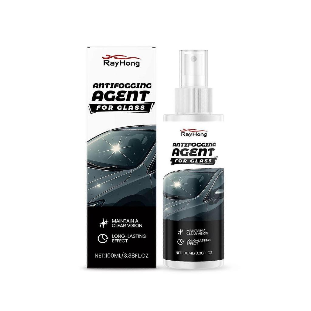 Car Glass Anti-Fog Agent, Window And Rearview Mirror Cleaning, Defogging And Water Removal, Clear Vision In Rainy Days