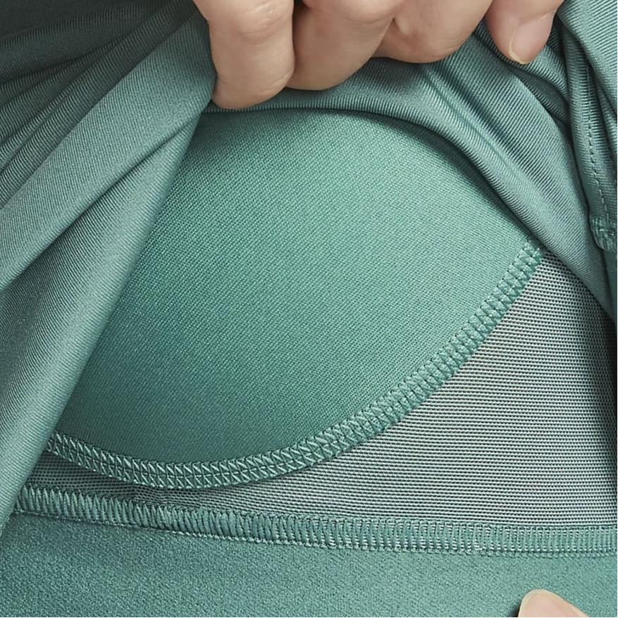 Nike Swoosh однотонный круглый вырез с подкладкой повседневный спортивный безрукавный жилет женские топы прибрежно-голубой DV9898-361