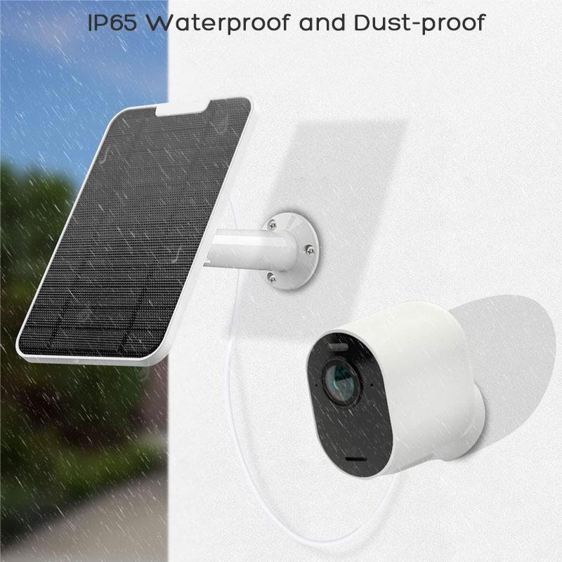 Upgraded ETFE Solar Panel Charger Non-stop Charging for Arlo Ultra/Ultra 2/Pro 3/Pro 4/Pro 5S/Pro 3 Floodlight Security Camera. 4