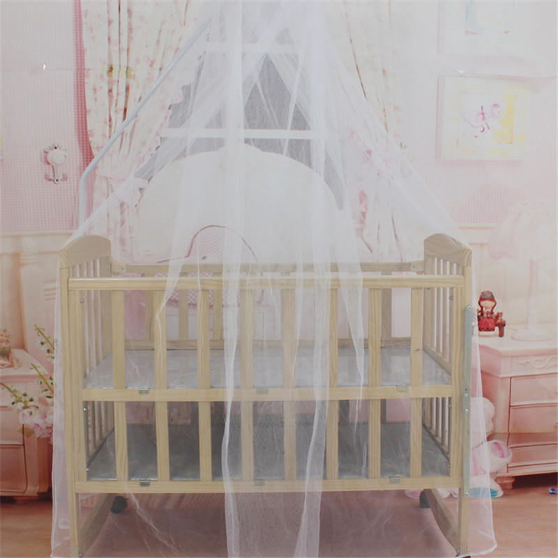 Baby Bed Mosquito Net Mesh Dome Curtain Net For Toddler Crib Cot Canopy