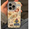 Мягкий чехол-накладка с мультяшным слоном для Apple iPhone 12 13 14 15 Pro Max, дизайн с мелкими отверстиями