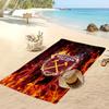 Пляжное полотенце West Ham United Football Print, Большое мягкое быстросохнущее полотенце для пляжа, кемпинга, плавания