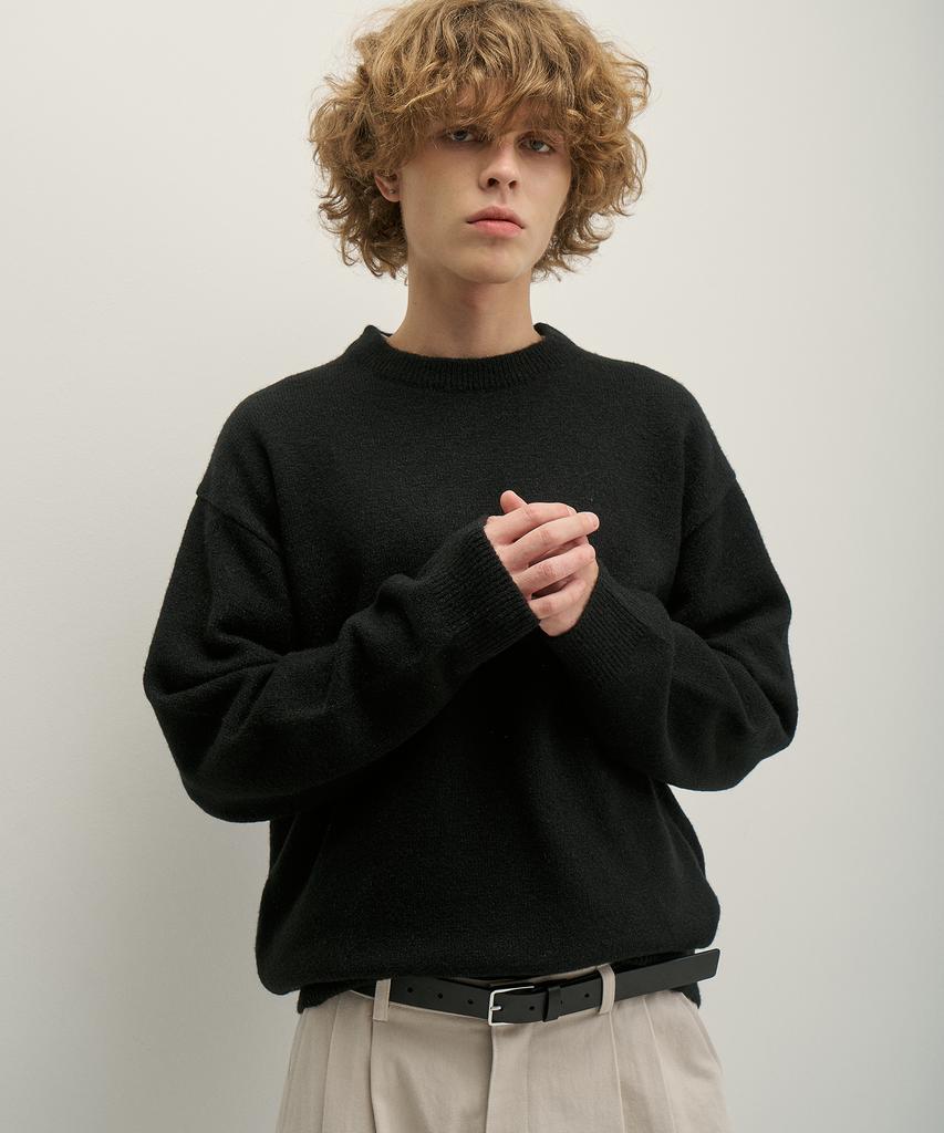 GNOK Herasi Wool Round Knit [Black]