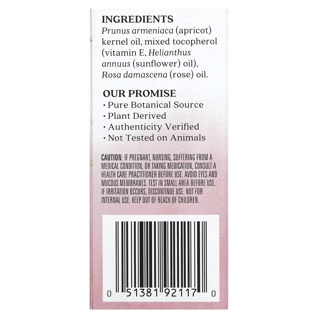 Essential Oil Blend, Skin Softening Roll-On, Rose, 9.2 Ml (0.31 Fl Oz)