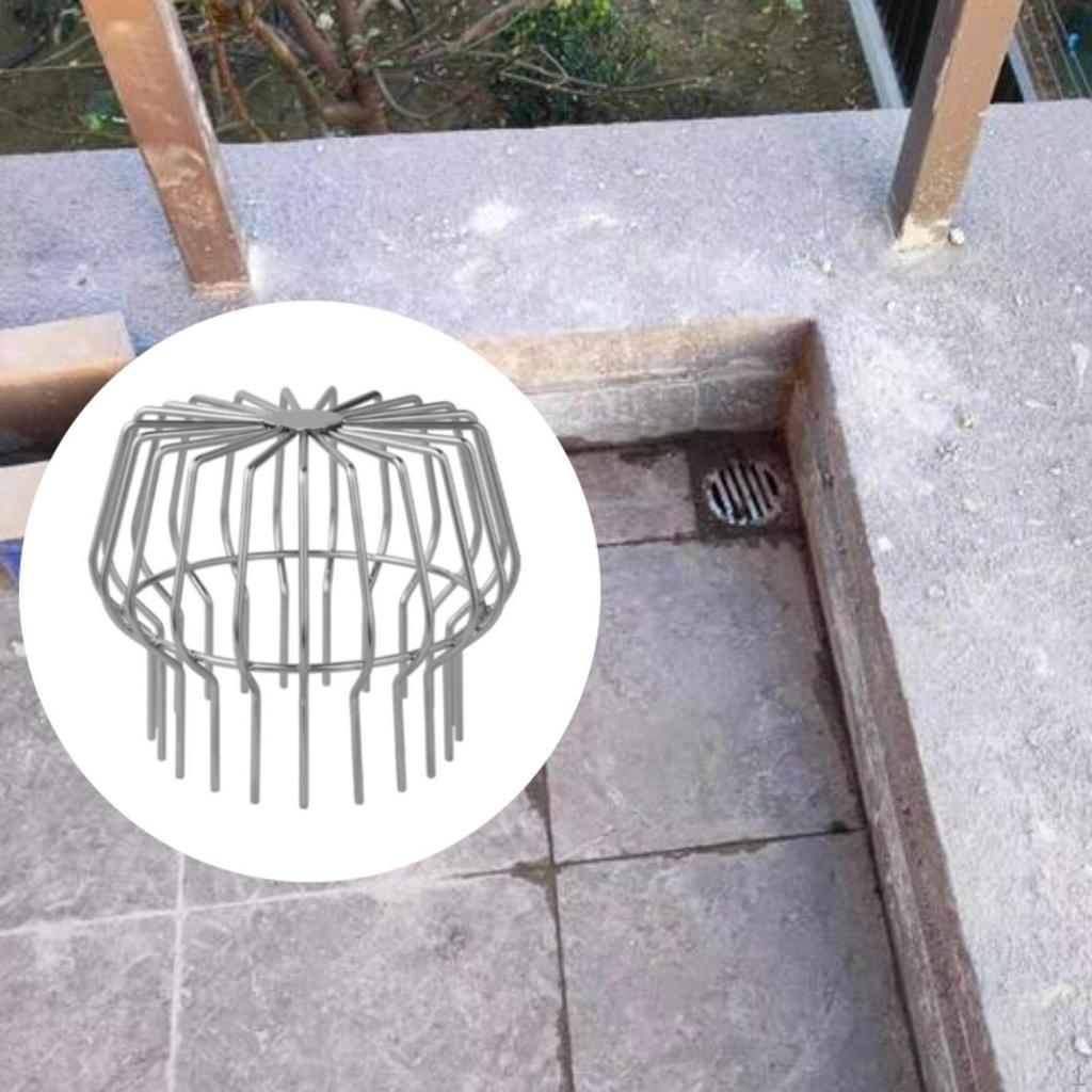 Защитный кожух для водостока, наружный фильтр, сетчатый фильтр, проволочный колпачок, устойчивый к засорению, для балкона, водоотвод, устойчивый к ржавчине