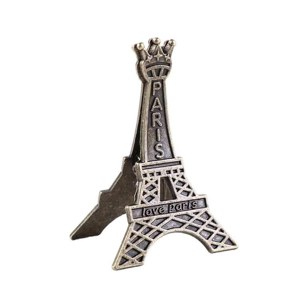 Clip Name Card Photo Decoration Metal Eiffel Tower Clip Paper Clip Memo Clip Picture Clip Holder